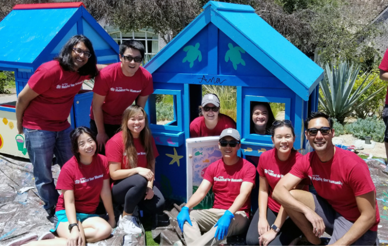 Playhouses San Diego Habitat for Humanity