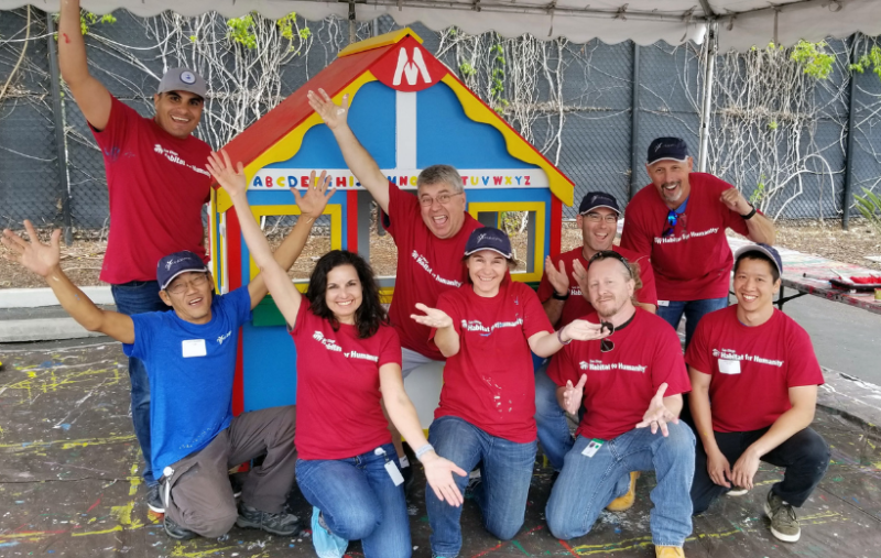 Playhouses San Diego Habitat for Humanity